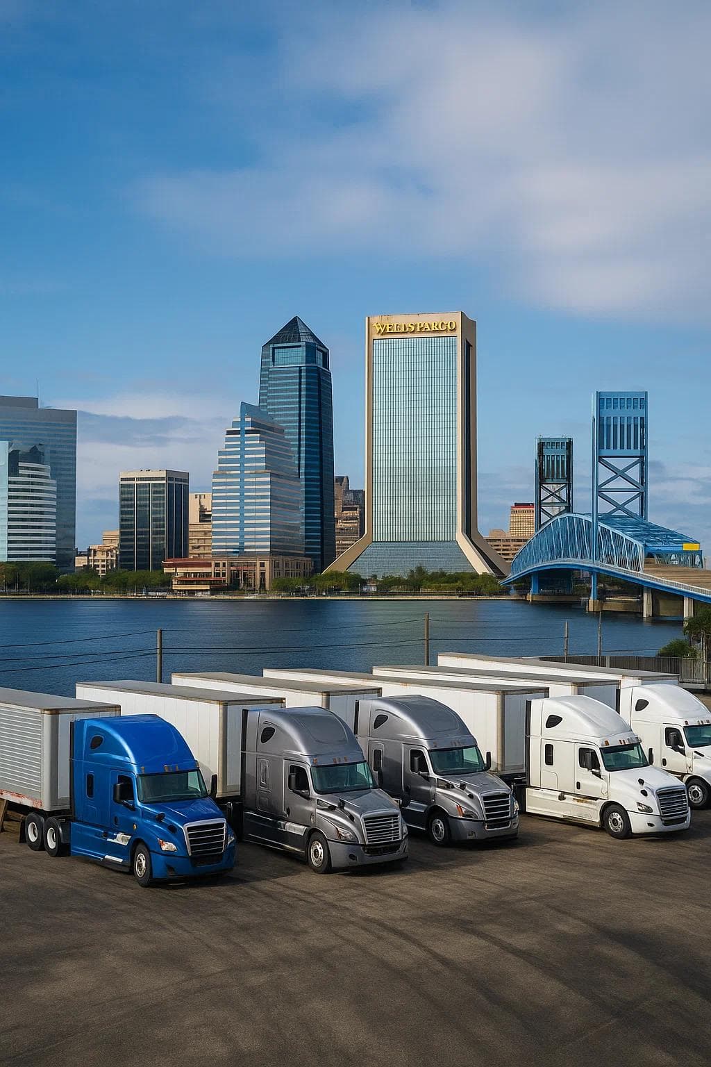 Truck Parking Near Downtown Jacksonville: Solutions for City Deliveries