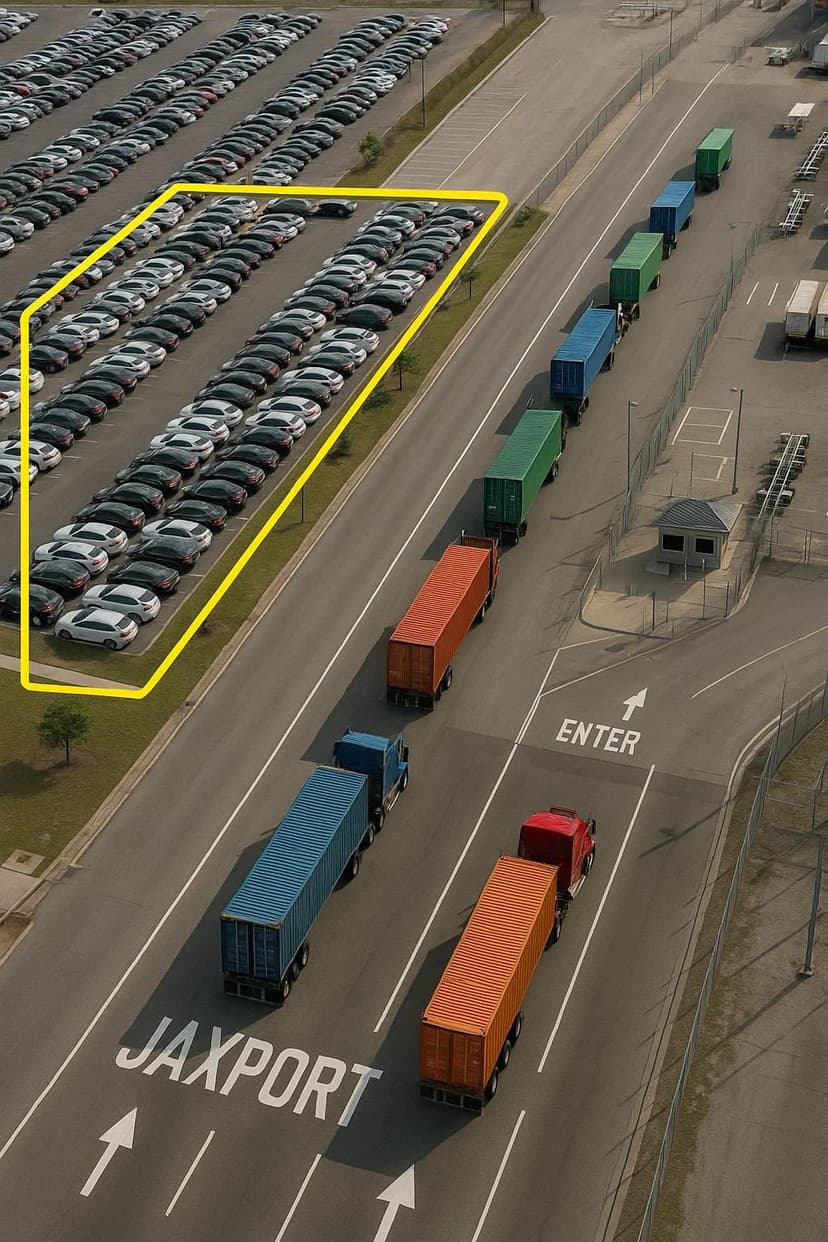 Truck Parking Near Port of Jacksonville (JAXPORT): Convenient Solutions for Port Drivers