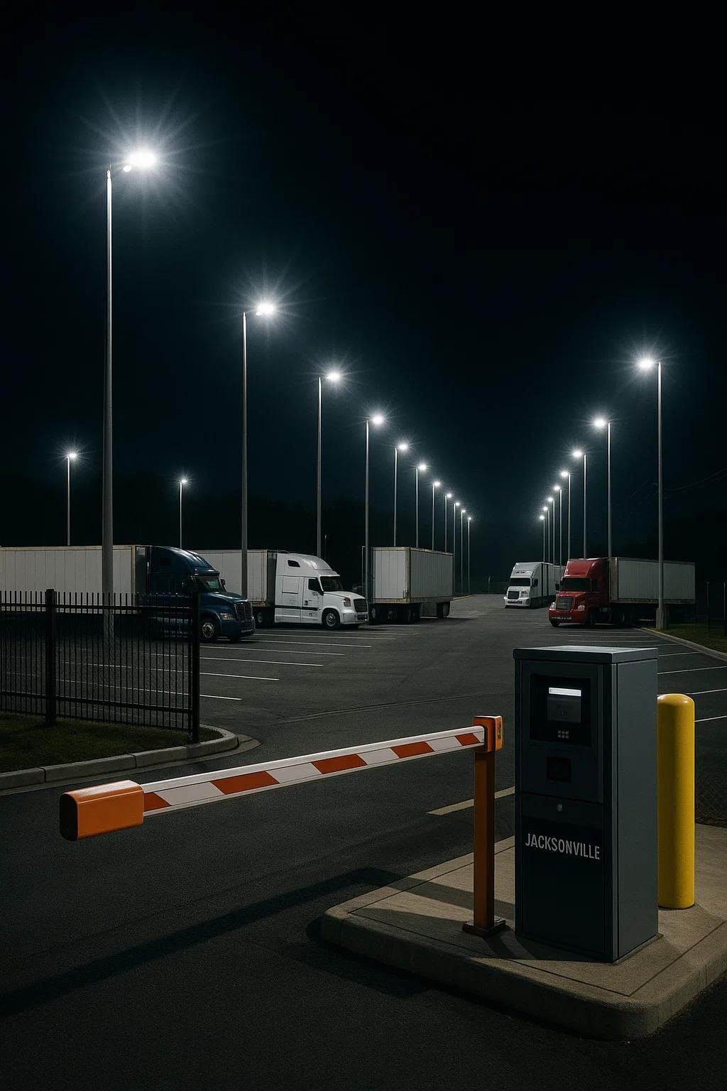 24-Hour Truck Parking in Jacksonville: Round-the-Clock Access When You Need It