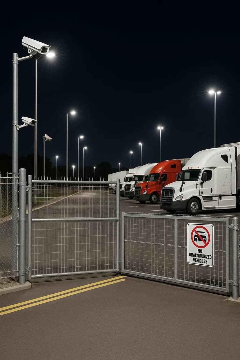 Secure Overnight Truck Parking in Jacksonville: Safety First for Drivers